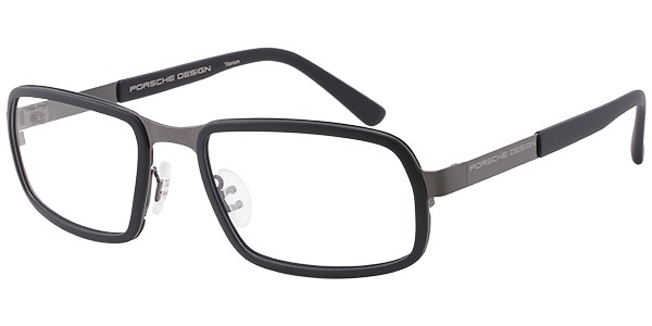 Porsche Design P 8220 Eyeglasses, Dark Gray, Matte Blue (D)