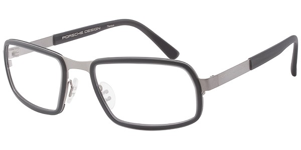 Porsche Design P 8220 Eyeglasses, Matte Titanium, Matte Transparent Olive (B)