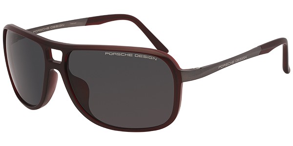 Porsche Design P 8556 Sunglasses, Red, Gray (B)