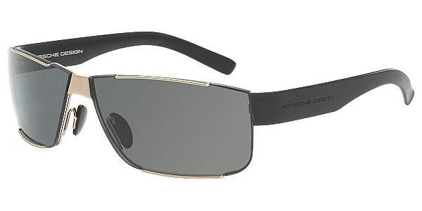 Porsche Design P 8509 Sunglasses, Matte Light Gold, Black (B)
