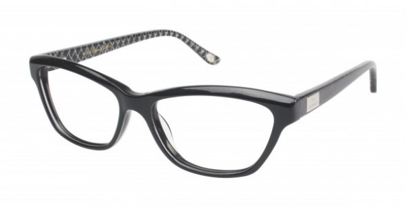 Lulu Guinness L870 Eyeglasses, Black (BLK)