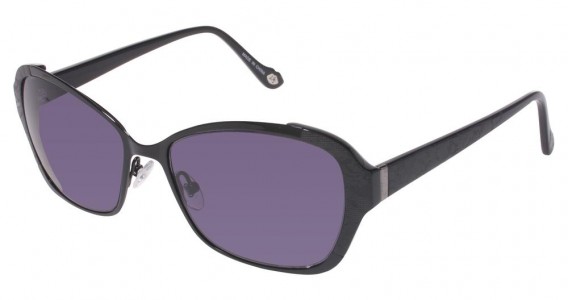 Lulu Guinness L538 Sunglasses, BLACK (BLK)