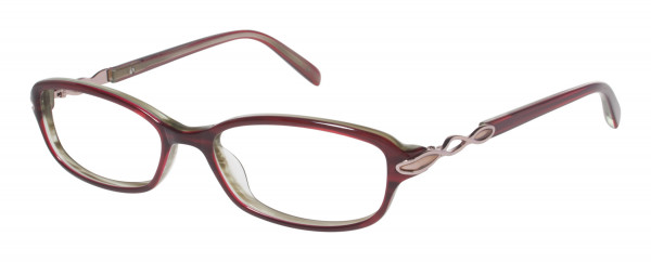 Tura R304 Eyeglasses, Burgundy/Rose (BUR)