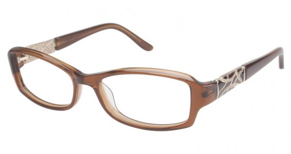 Tura R404 Eyeglasses, Light Brown (C05)