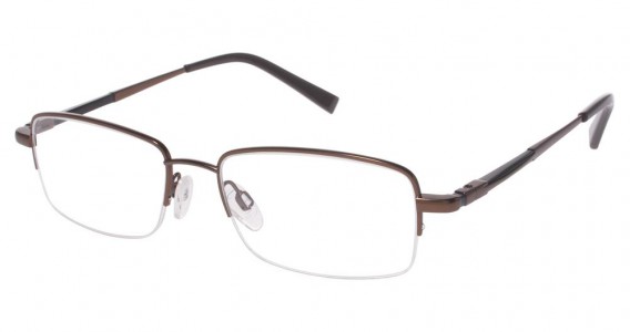 Tura T121 Eyeglasses, Brown (BRN)