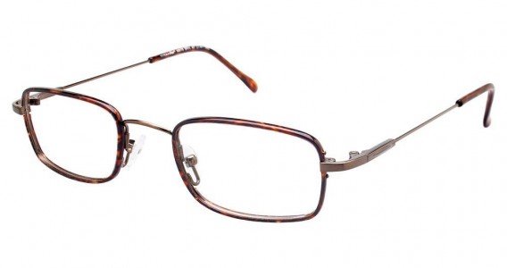 TITANflex M918 Eyeglasses, Dark Brown (BRN)