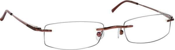 Tuscany Mount MUF Eyeglasses, 10-Light Brown