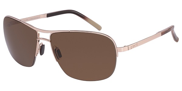 Porsche Design P 8545 Sunglasses, Gold Brown (C)