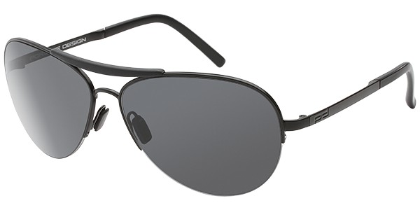 Porsche Design P 8540 Sunglasses, Matte Black (A)