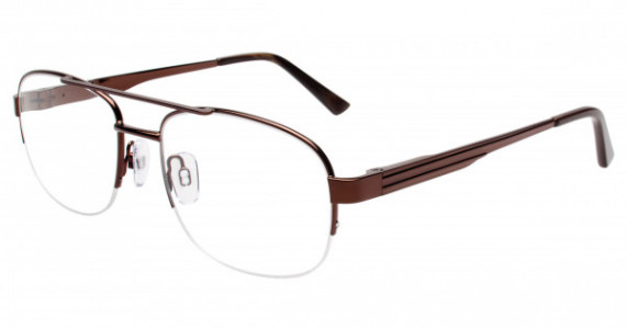 Genesis G4013 Eyeglasses, 200 Brown