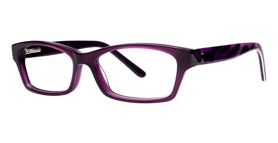 K-12 by Avalon 4083 Eyeglasses, Purple/Tiger