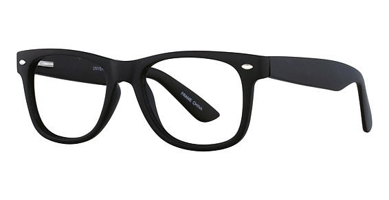 Capri Optics University Eyeglasses, Black