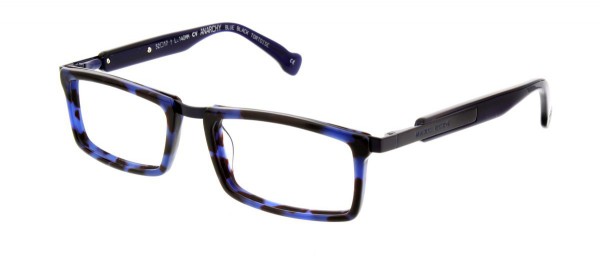 Marc Ecko ANARCHY Eyeglasses, Blue Black Tortoise