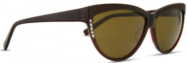 Cinzia Designs Frolic Sunglasses, 2 - Merlot