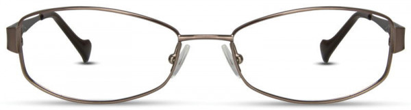 Cote D'Azur Boutique-170 Eyeglasses, 2 - Cocoa / Silver