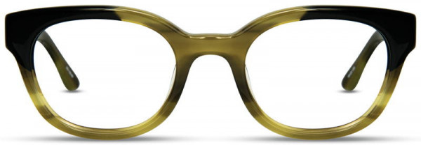 Cinzia Designs CIN-5013 Eyeglasses, 2 - Sage / Charcoal