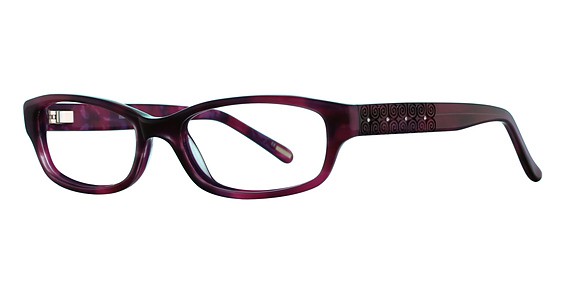 Essence Eyewear Ciara Eyeglasses, Purple/Purple Marble