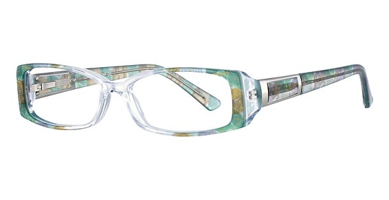 Valerie Spencer 9287 Eyeglasses, Aqua Marble