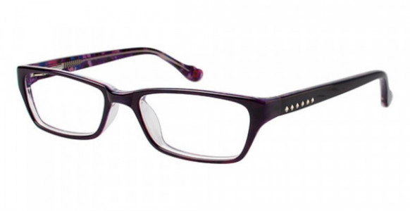 Hot Kiss HK17 Eyeglasses, Purple