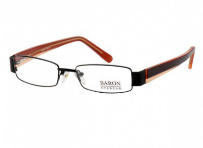 Baron 5165 Eyeglasses, MBK MATTE BLACK
