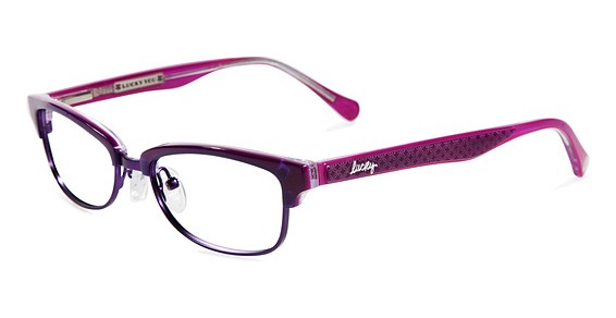 Lucky Brand Zuma Eyeglasses, PUR Purple