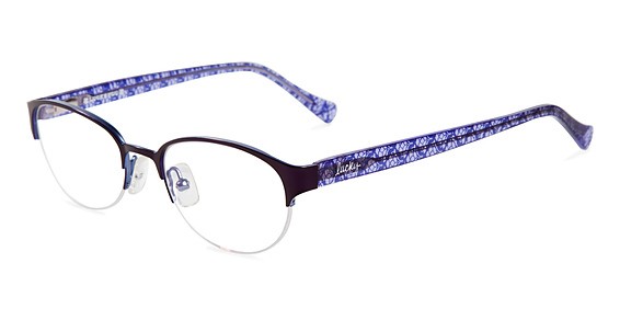 Lucky Brand Coastal Eyeglasses, PUR Purple