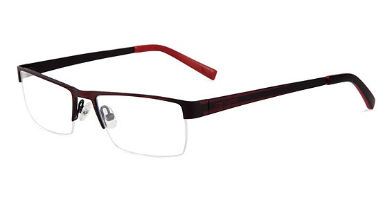 Converse Q001 Eyeglasses, BLR Black/Red