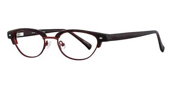 Revolution REV749 Eyeglasses, RBDR Red Brown Dark Red