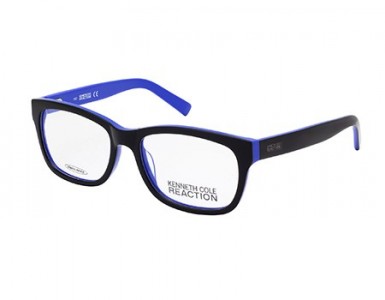 Kenneth Cole Reaction KC-0744 Eyeglasses, 001 - Shiny Black