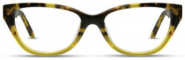 Adin Thomas AT-254 Eyeglasses, 3 - Citron / Tortoise