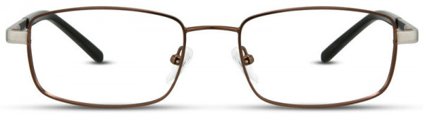 Alternatives ALT-63 Eyeglasses, 2 - Brown / Silver