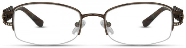Gold Coast GC-105 Eyeglasses, 1 - Chocolate / Tortoise