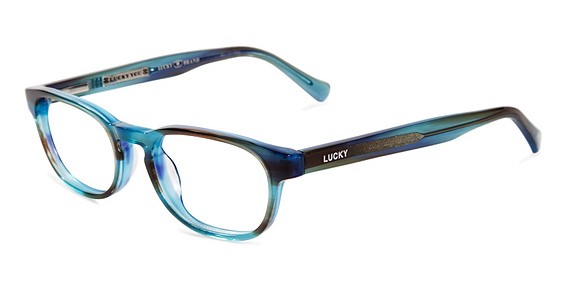 Lucky Brand Dynamo Eyeglasses, AQU Aqua