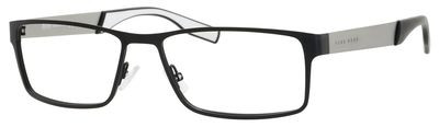 HUGO BOSS Black Boss 0551 Eyeglasses, 0INX(00) Black Ruthenium