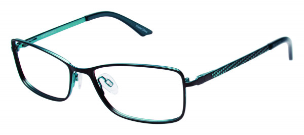 Brendel 902115 Eyeglasses, Black/Teal - 10 (BLK)