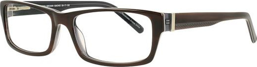 Elan 3709 Eyeglasses, Brown Smoke