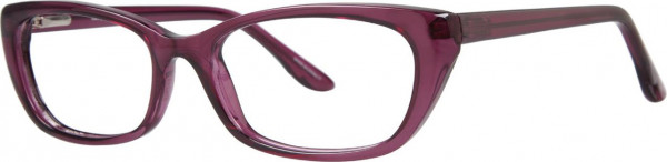 Gallery Blinda Eyeglasses, Raspberry