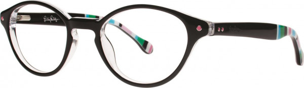 Lilly Pulitzer Allaire Eyeglasses, Black