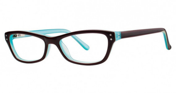 Modz Popsicle Eyeglasses, brown/turquoise