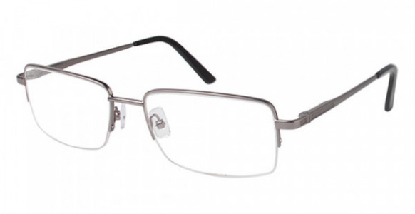Van Heusen H107 Eyeglasses, Gunmetal