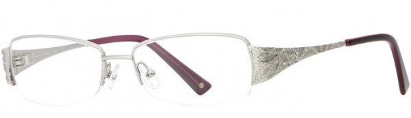 Laura Ashley Carly Eyeglasses, Platinum