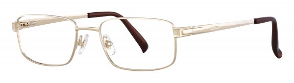 Seiko Titanium T0767 Eyeglasses, 001 Gold