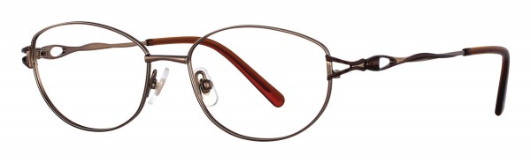 Seiko Titanium T3038 Eyeglasses, 276 Pure Light Brown