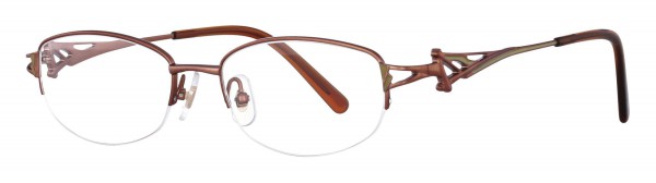 Seiko Titanium T3041 Eyeglasses, 294 Honey Brown