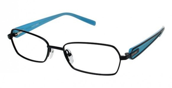 Azzaro AZ30062 Eyeglasses, C2 Black/Turqoise