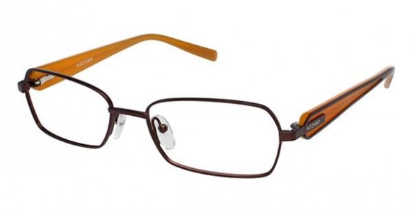 Azzaro AZ30062 Eyeglasses, C3 Brown/Amber