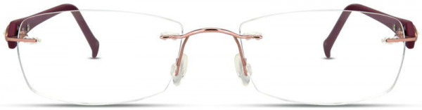 Cote D'Azur Boutique-172 Eyeglasses, 3 - Rose Gold / Mauve