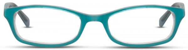 David Benjamin Cookie Cutter Eyeglasses, 3 - Aqua / Gray