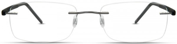 Michael Ryen MR-198 Eyeglasses, 2 - Graphite / Black