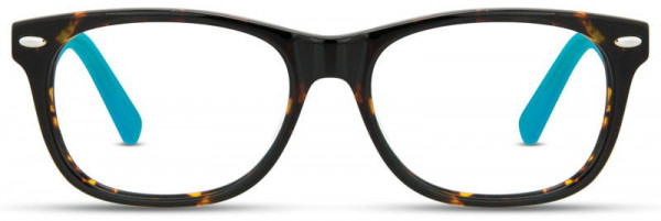 David Benjamin DB-161 Eyeglasses, 3 - Tortoise / Turquoise
